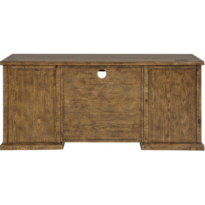  Coaster Furniture Altidore 800795 68-inch 7-drawer Executive Home Office Desk - Distressed Brown IMAGE 7