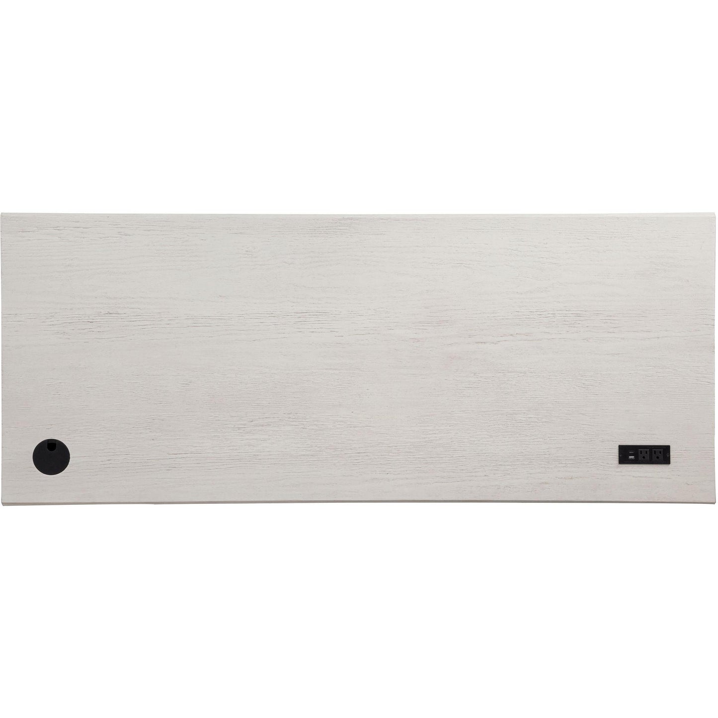  Coaster Furniture Altidore 800796 68-inch 7-drawer Executive Home Office Desk - Distressed White IMAGE 9