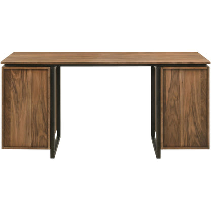 Coaster Furniture Berhalter 801596 6-Drawer Double Pedestal File Computer Desk IMAGE 9