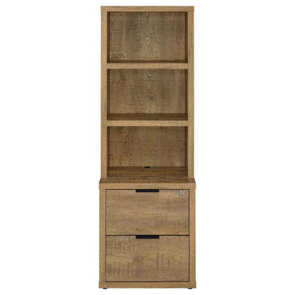  Coaster Furniture Westpark 802693-S3 3-piece Wall Unit Bookcase Set with USB - Mango IMAGE 1