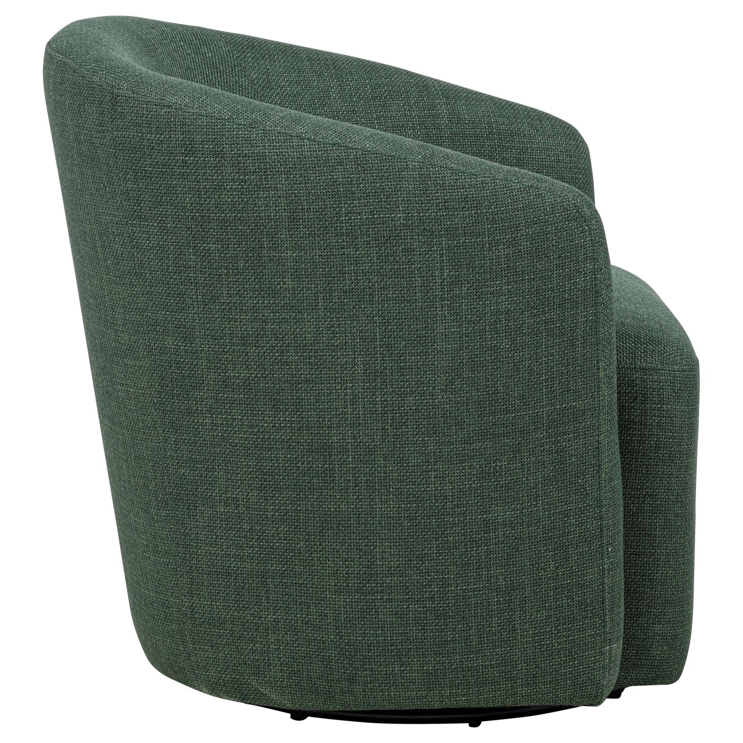  Coaster Furniture Mossbrook 903222 Fabric Upholstered Swivel Accent Chair - Green IMAGE 2