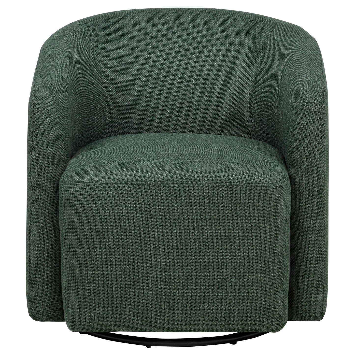  Coaster Furniture Mossbrook 903222 Fabric Upholstered Swivel Accent Chair - Green IMAGE 8
