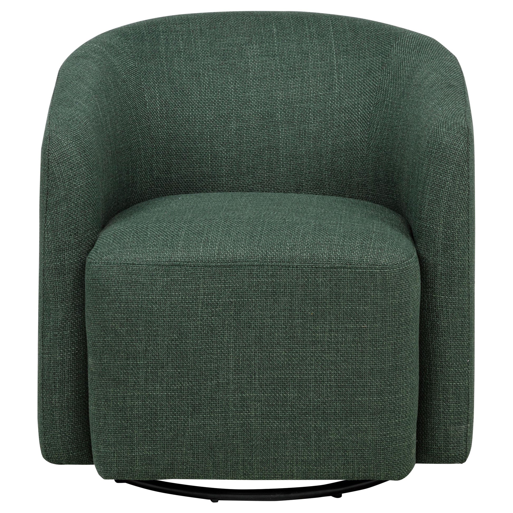  Coaster Furniture Mossbrook 903222 Fabric Upholstered Swivel Accent Chair - Green IMAGE 8