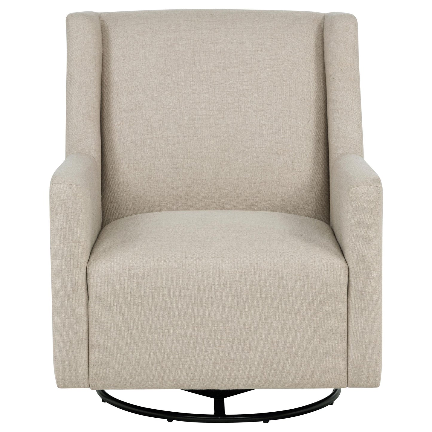  Coaster Furniture Sorrel 903930 Fabric Upholstered Swivel Glider Arm Chair - Latte IMAGE 9