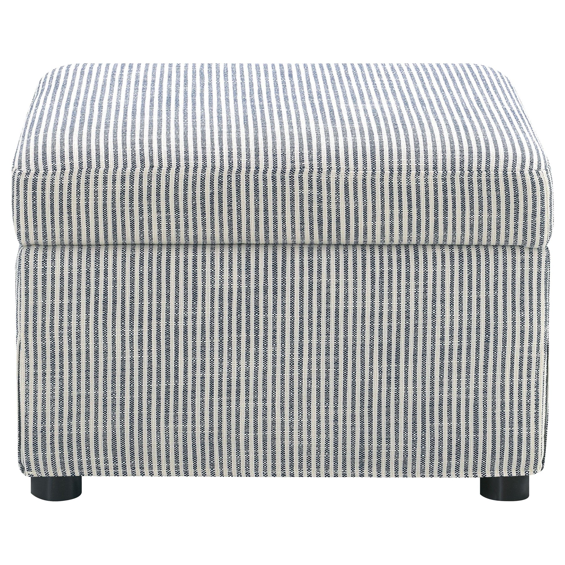  Coaster Furniture Winter 904138 Upholstered Hydraulic Lift Top Storage Ottoman - Grey IMAGE 1