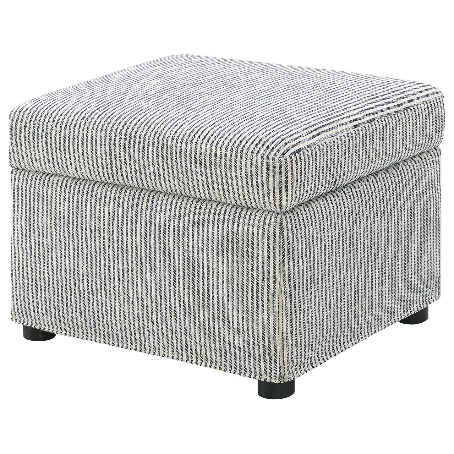  Coaster Furniture Winter 904138 Upholstered Hydraulic Lift Top Storage Ottoman - Grey IMAGE 3