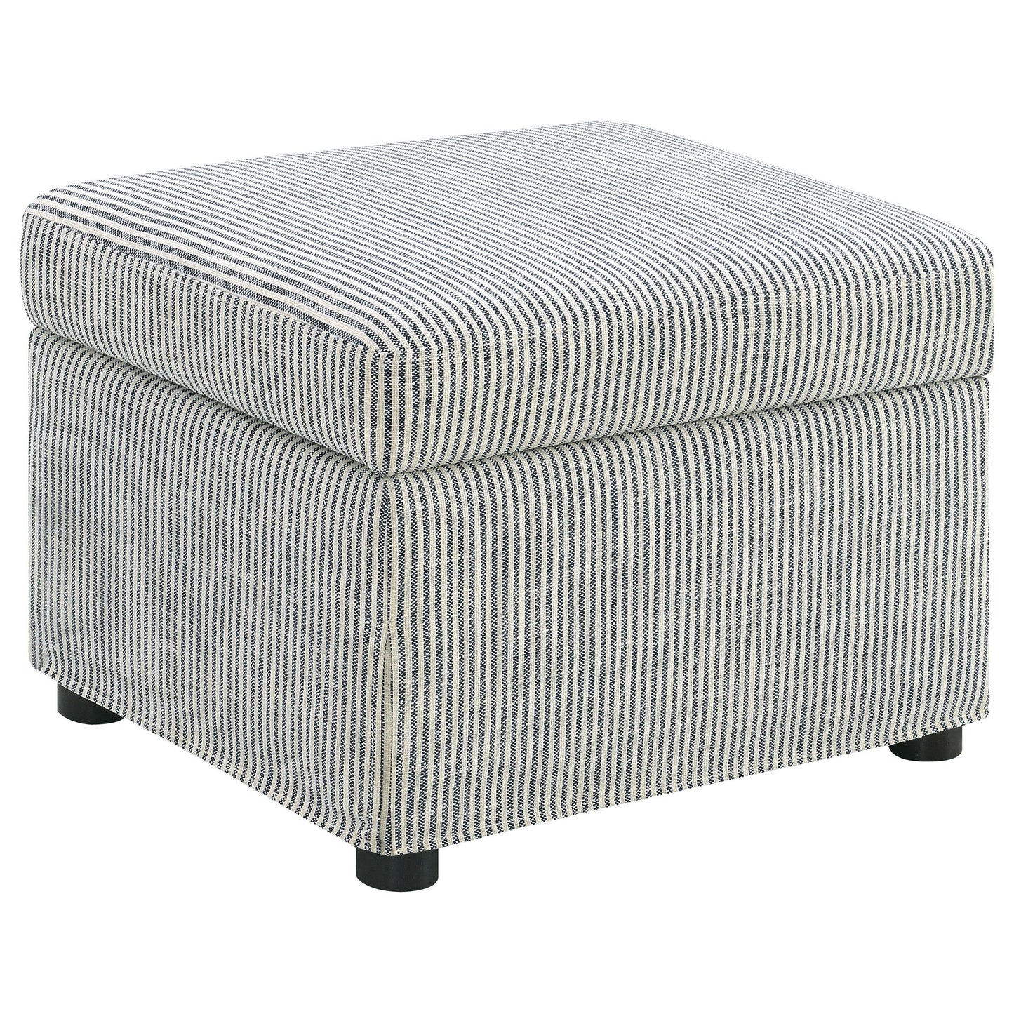  Coaster Furniture Winter 904138 Upholstered Hydraulic Lift Top Storage Ottoman - Grey IMAGE 7