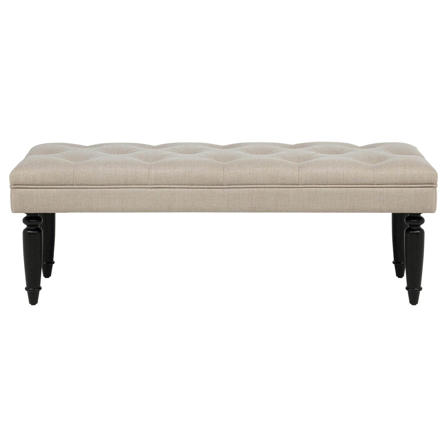  Coaster Furniture Marsha 915160 52-inch Upholstered Entryway Accent Bench - Latte IMAGE 1