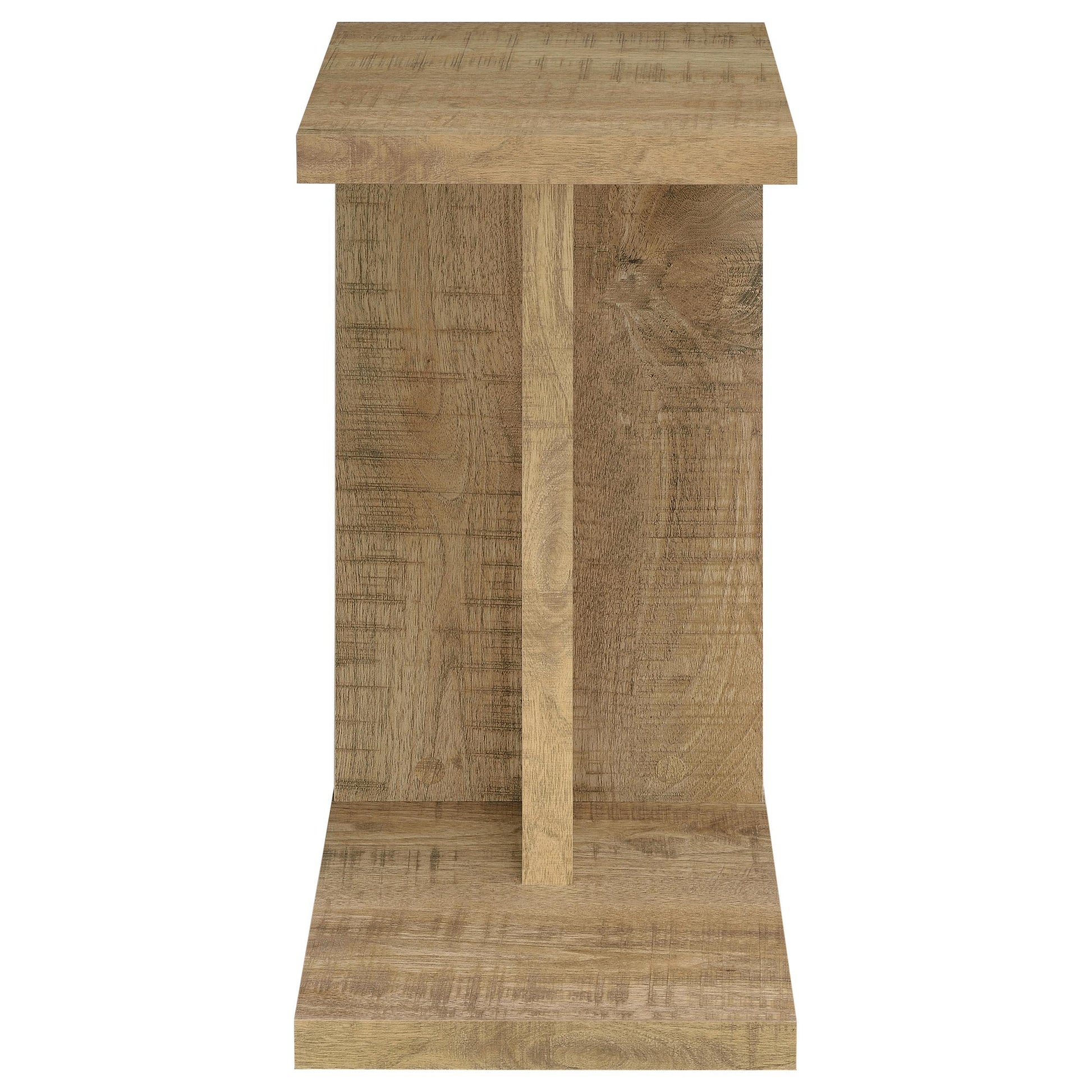  Coaster Furniture Clower 930277 Engineered Wood C-Shaped Sofa Side Table - Mango IMAGE 8