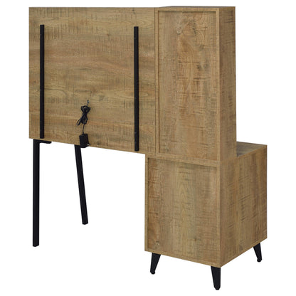  Coaster Furniture Souza 930283 5-Drawer Makeup Vanity Table With LED Mirror - Mango IMAGE 11