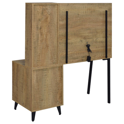  Coaster Furniture Souza 930283 5-Drawer Makeup Vanity Table With LED Mirror - Mango IMAGE 6