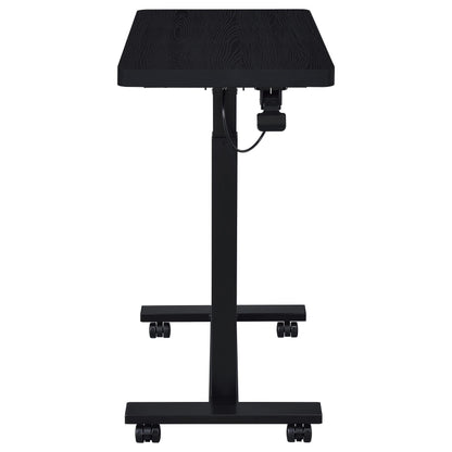  Coaster Furniture Westpark 930300 Pneumatic Adjustable C-Shape Side Table with Casters - Black IMAGE 10