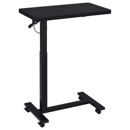  Coaster Furniture Westpark 930300 Pneumatic Adjustable C-Shape Side Table with Casters - Black IMAGE 11