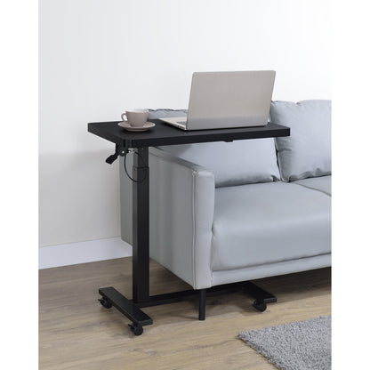 Coaster Furniture Westpark 930300 Pneumatic Adjustable C-Shape Side Table with Casters - Black IMAGE 6