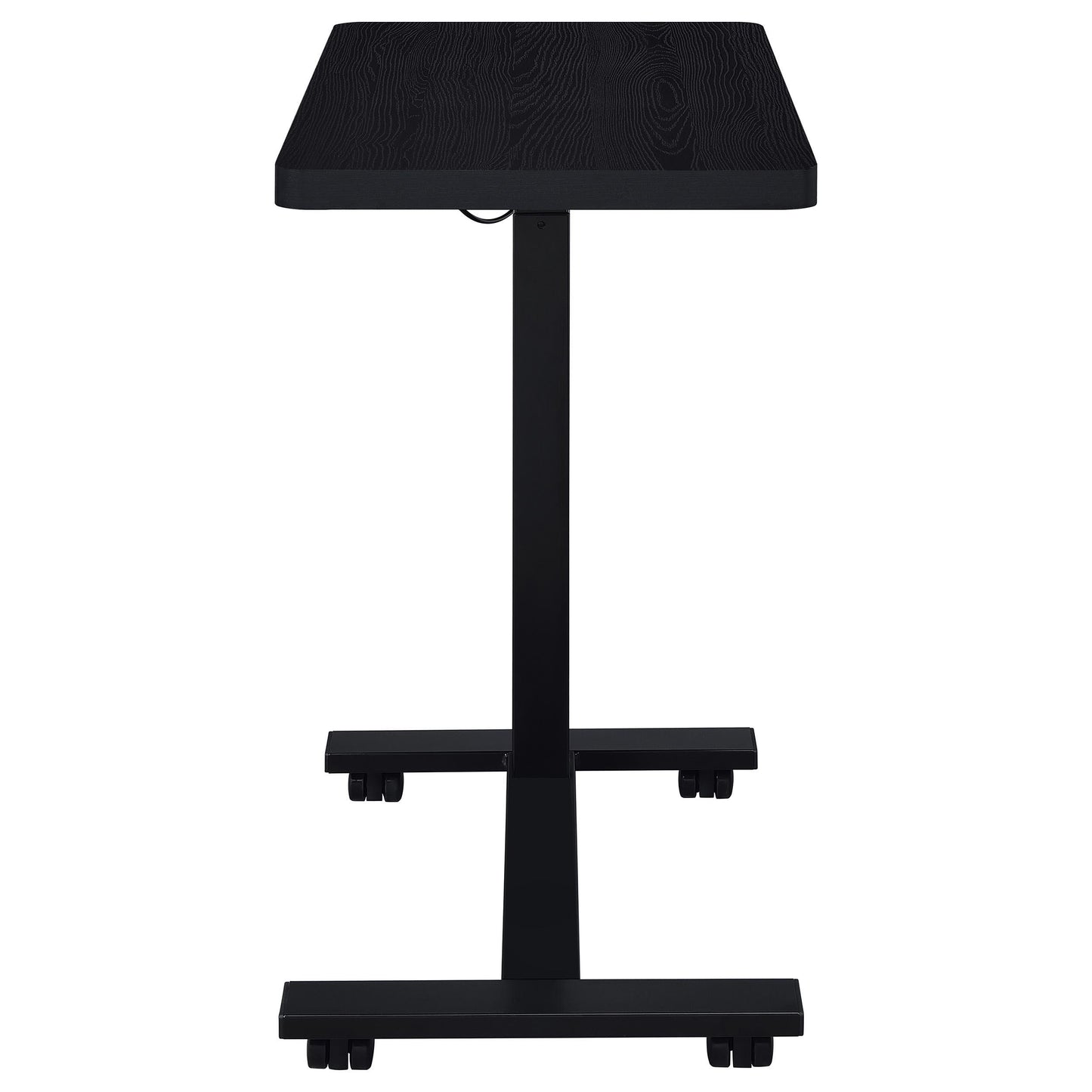  Coaster Furniture Westpark 930300 Pneumatic Adjustable C-Shape Side Table with Casters - Black IMAGE 8