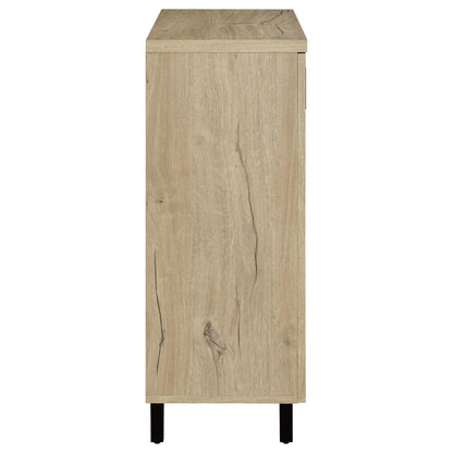  Coaster Furniture Brixton 950424 2-door Entryway Shoe Storage Cabinets - White Oak IMAGE 9