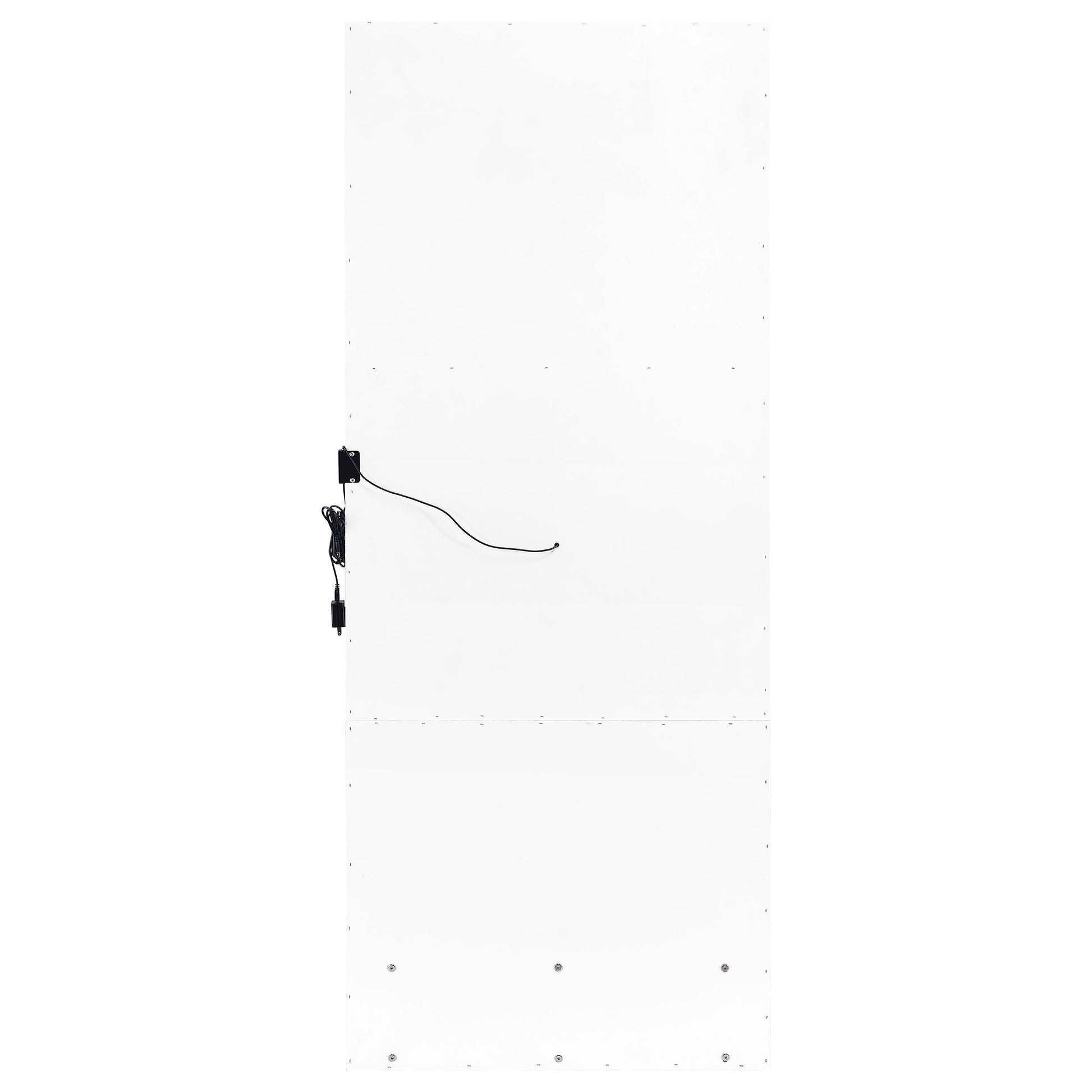  Coaster Furniture Spector 960954 1-drawer Lighted Full-Length Floor Mirror - White High Gloss IMAGE 12