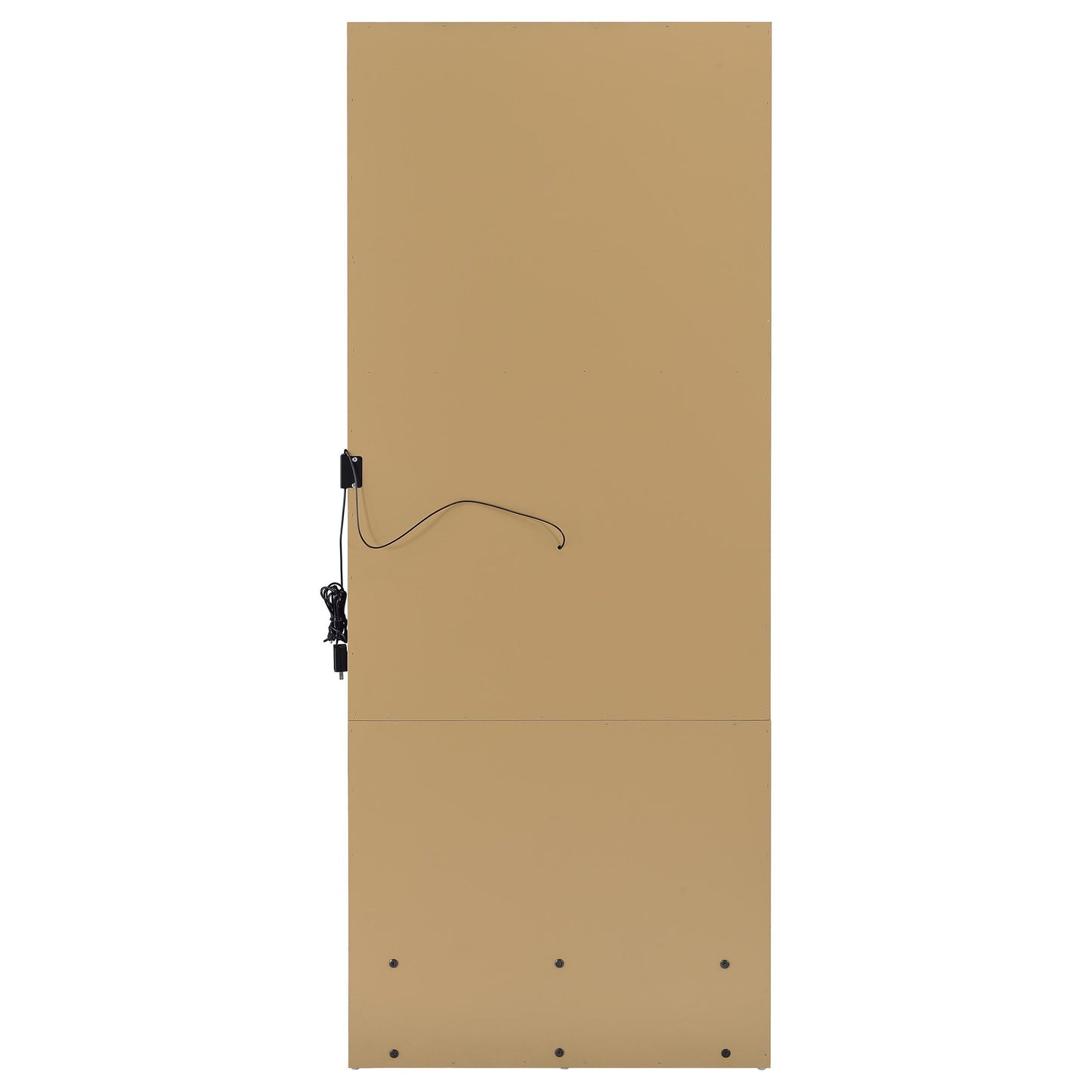  Coaster Furniture Spector 960965 1-drawer Lighted Full-Length Floor Mirror - Mango IMAGE 11