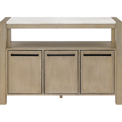 Crown Mark Hazel 1321-SB Genuine Marble Sideboard IMAGE 2