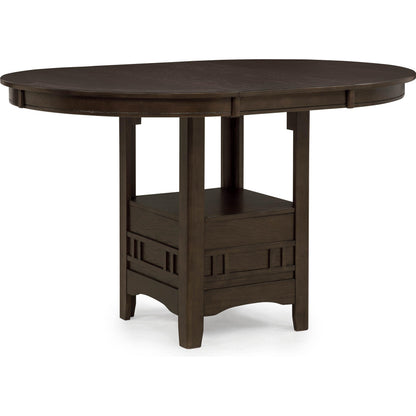  Crown Mark Hartwell 2795BRN-T-4260 Counter Height Table - Brown IMAGE 1