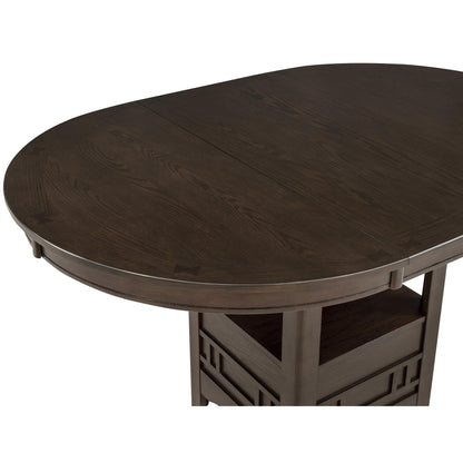  Crown Mark Hartwell 2795BRN-T-4260 Counter Height Table - Brown IMAGE 3