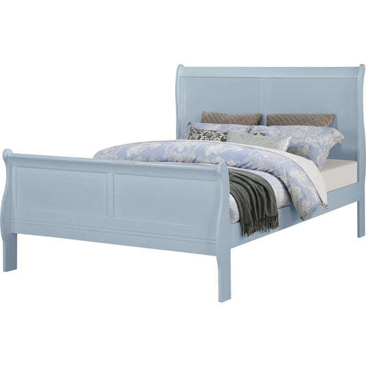  Crown Mark Louis Philip B3760-F Full Bed - Blue IMAGE 1