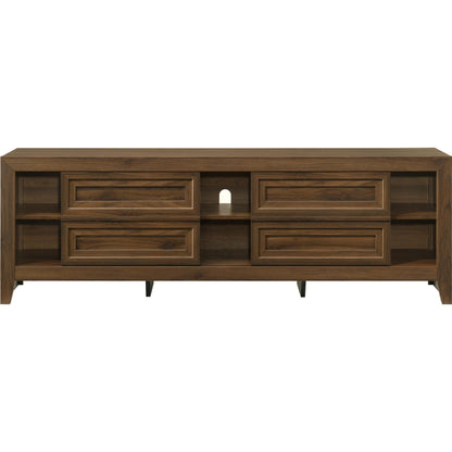  Crown Mark Lorraine B6610-9 TV Stand - Brown IMAGE 4