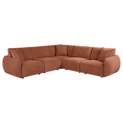 Elysia Chenille Upholstered Modular Lounge