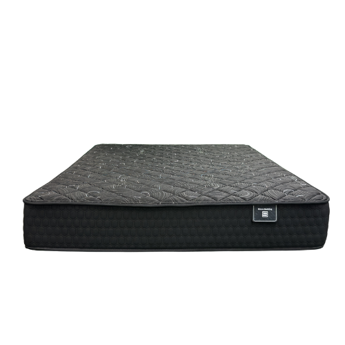 Serie Hazel: Colchón matrimonial de 11″ con resortes ensacados, Eurotop y tela Black Cool – AB5603
