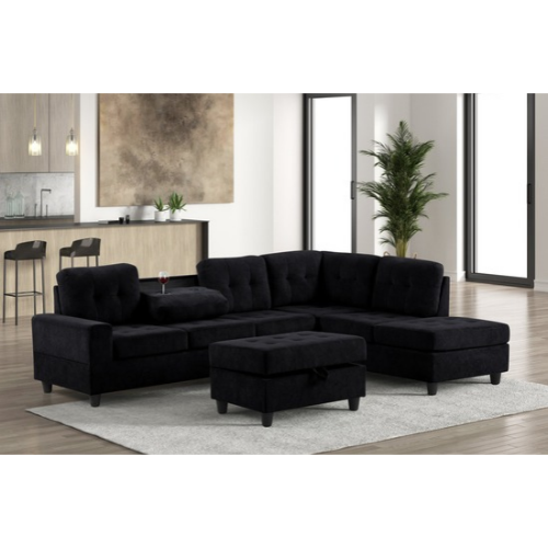 Height Sectional & Ottoman