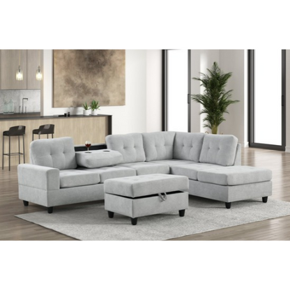 Height Sectional & Ottoman