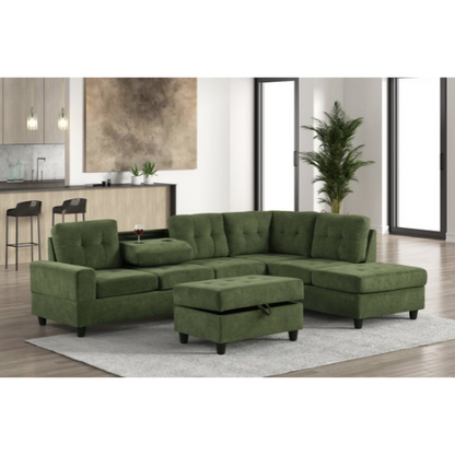 Height Sectional & Ottoman