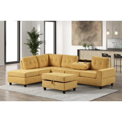 Height Sectional & Ottoman