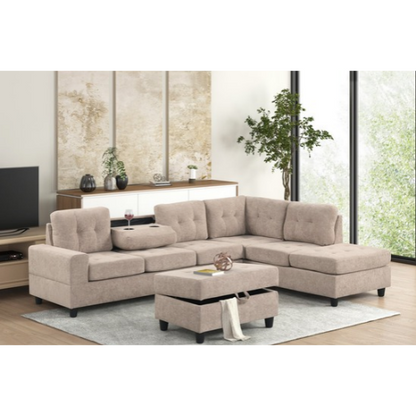 Height Sectional & Ottoman