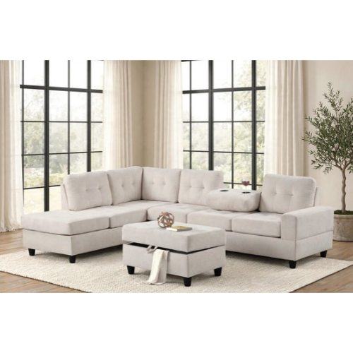 Height Sectional & Ottoman