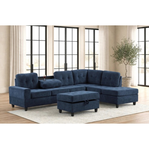 Height Sectional & Ottoman