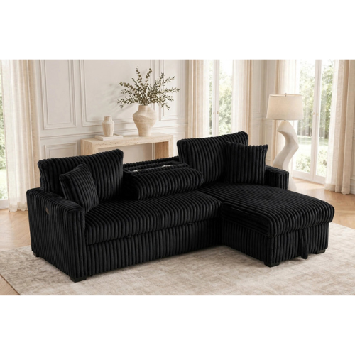 Aria sleeper sectional - view 2