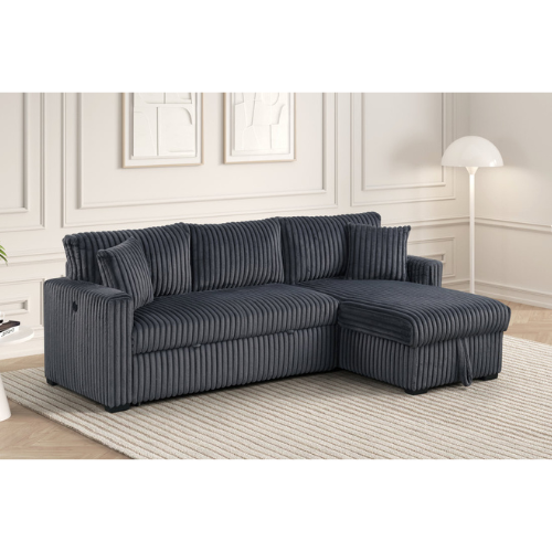 Aria sleeper sectional - view 4