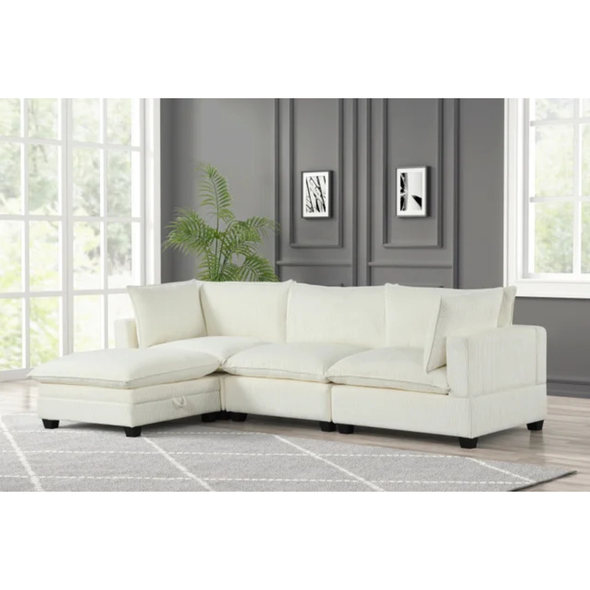 Cloud11 sectional sofa - view 3