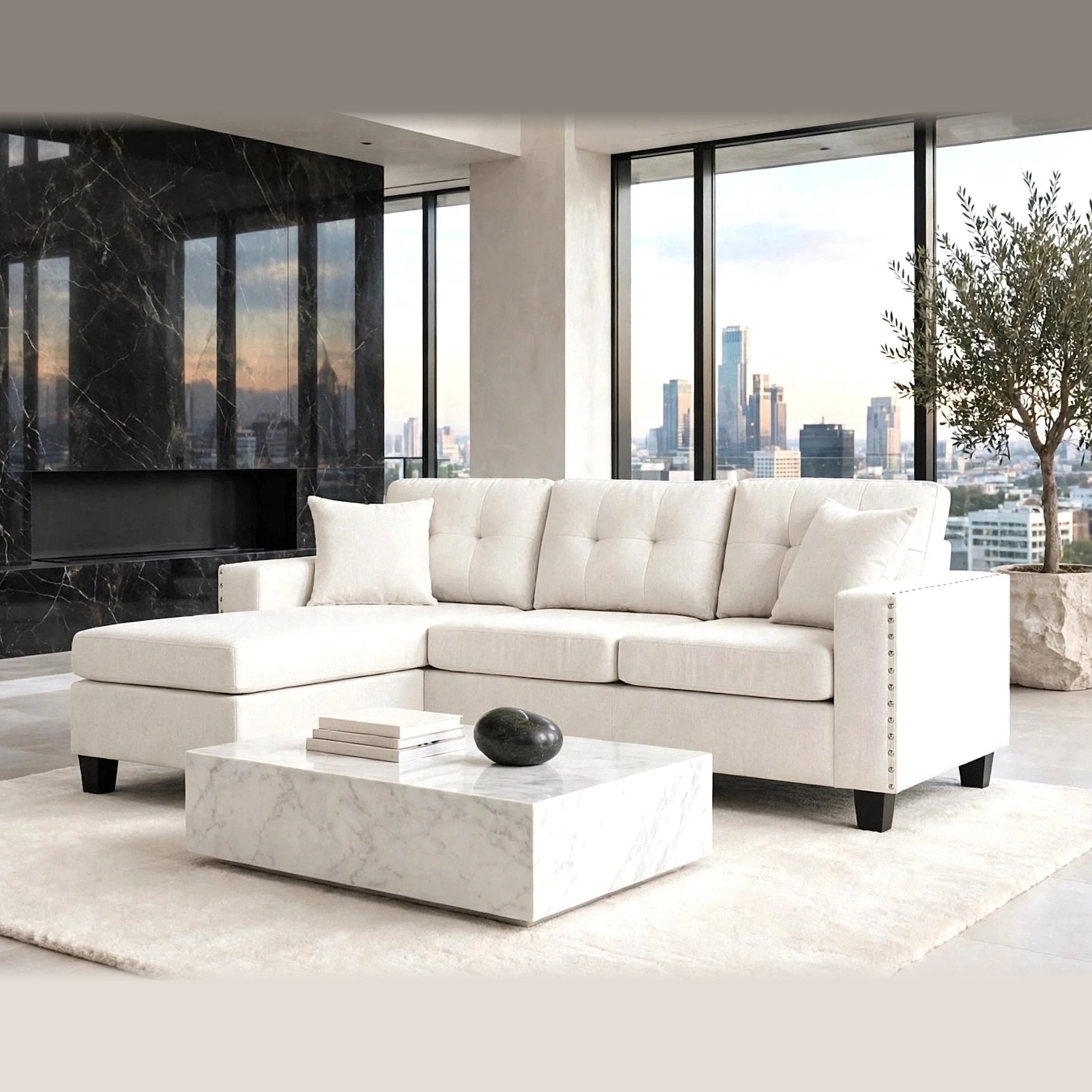 Cris Sectional – Sand