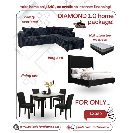 Diamond 1.0 Home Package furniture set