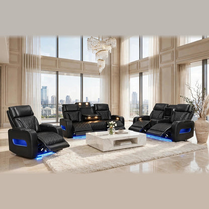 Dubai power reclining set