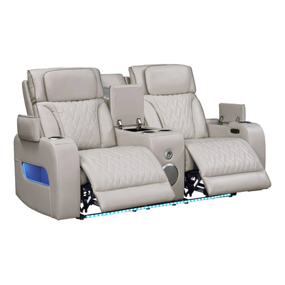 Dubai power reclining set