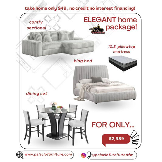 Elegant Home Package furniture set