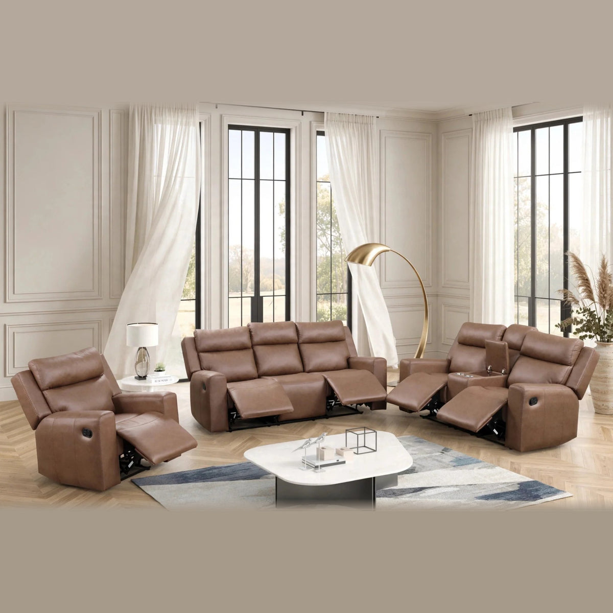 Elevation reclining set