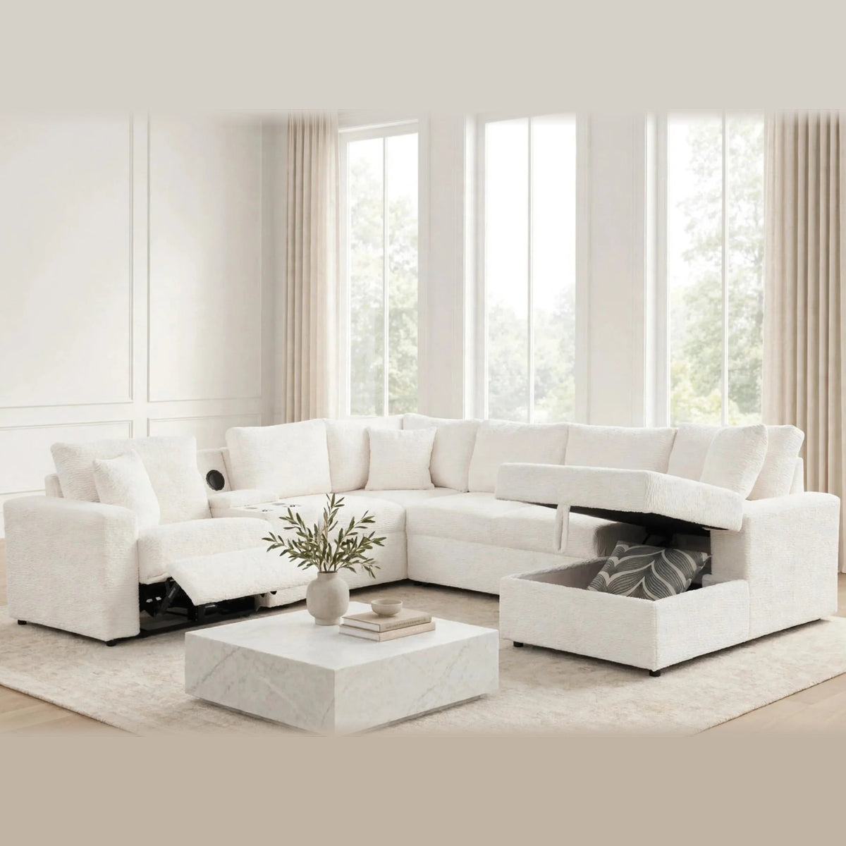Hunter Sleeper – White