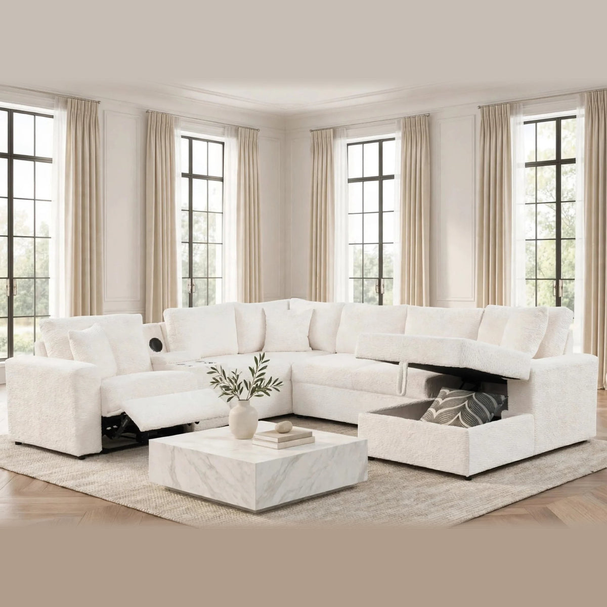 Hunter Sleeper – White