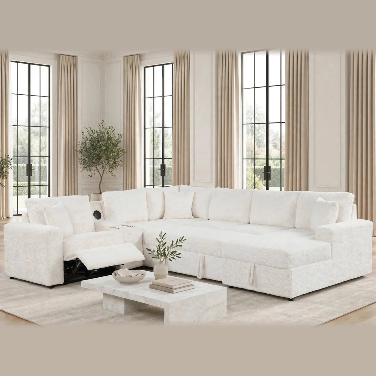 Hunter Sleeper – White