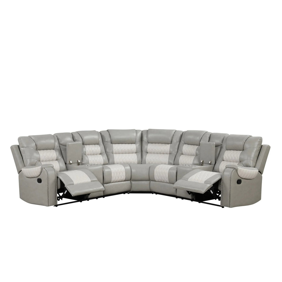 Jordon reclining sectional - jordon1