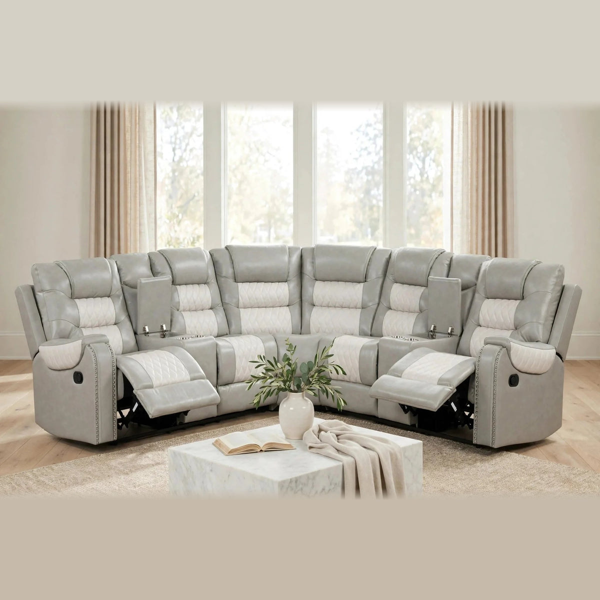 Jordon reclining sectional - jordon1